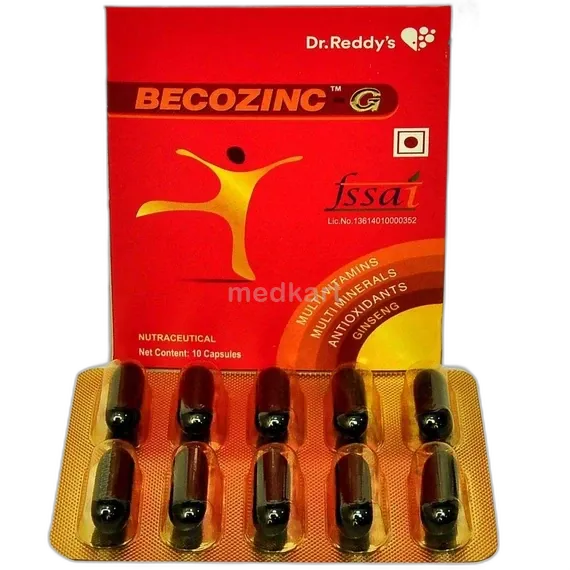 becozinc g tablet 10's